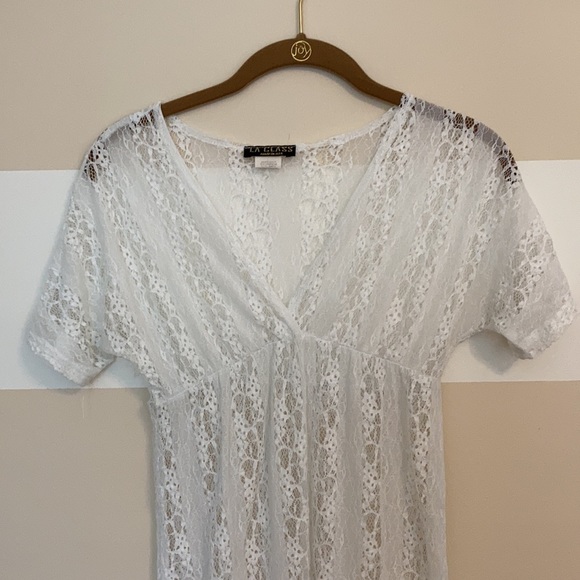 White Coverup Dress - Picture 2 of 4